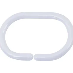 12 argolas para cortinas de banho