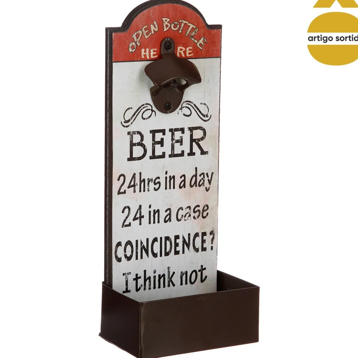 Abre cápsulas decorado