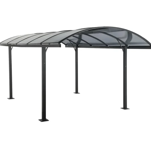 Abrigo BELIZE cinza graphite 5x3m