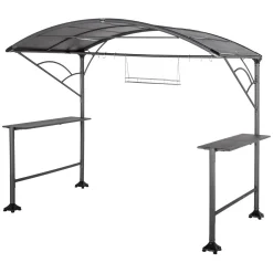 Abrigo para barbecue NEIBA cinza 2,27m