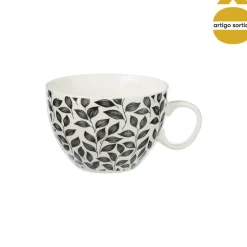 Almoçadeira de cerâmica FLORAL 38cl