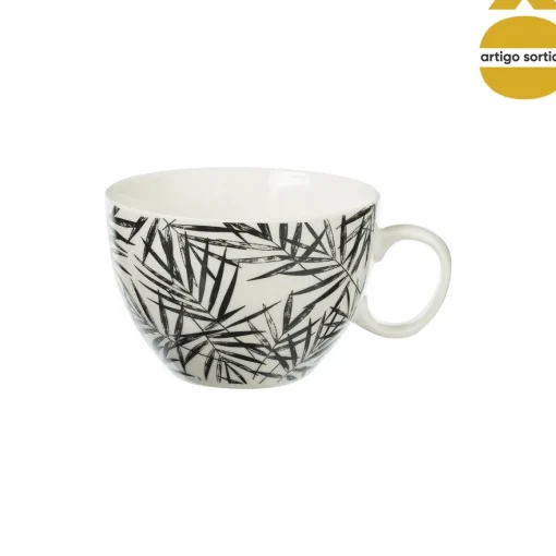 Almoçadeira de cerâmica FLORAL 38cl