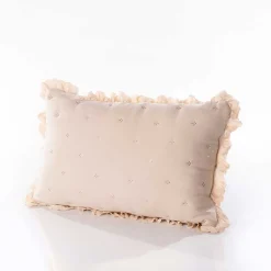 Almofada AMALFI cru com renda 45x60cm