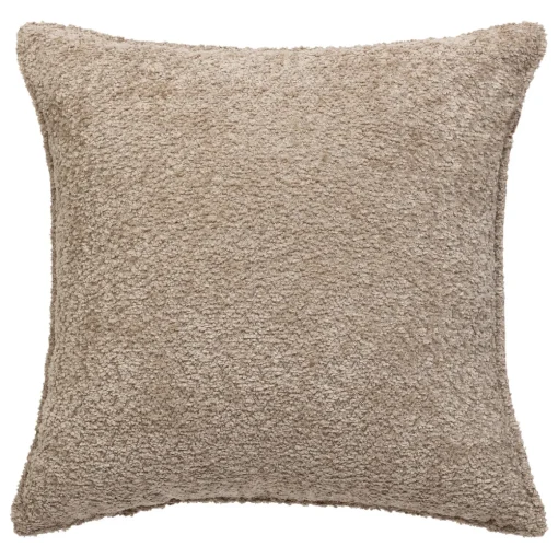 Almofada AUTOMNE bouclette taupe 45x45cm