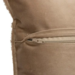 Almofada AUTOMNE bouclette taupe 45x45cm