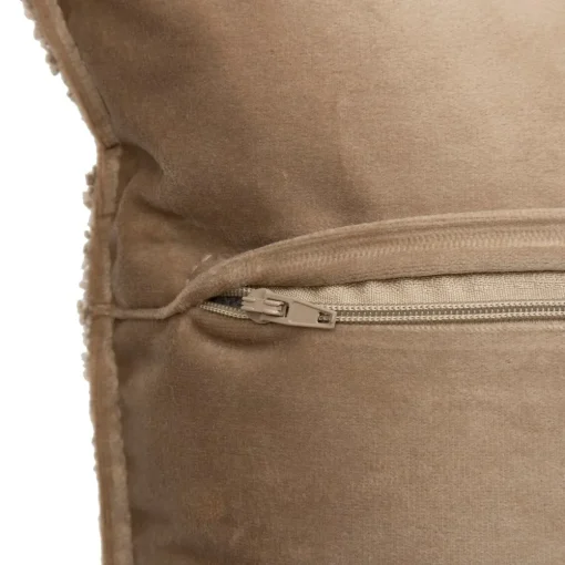 Almofada AUTOMNE bouclette taupe 45x45cm