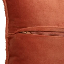 Almofada AUTOMNE bouclette terracota 45x45cm