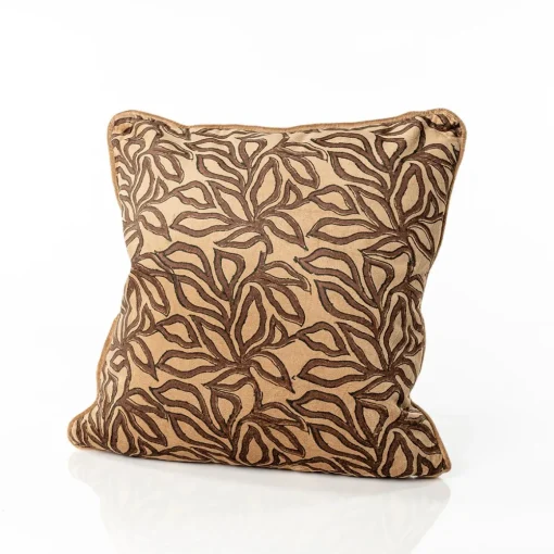 Almofada AUTOMNE floral bege 45x45cm