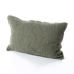 Almofada AUTOMNE folhas verde 35x50cm