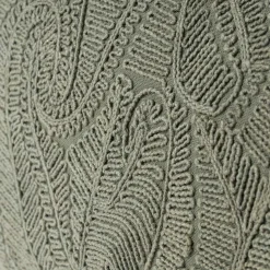 Almofada AUTOMNE folhas verde 35x50cm