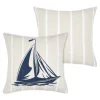 Almofada barco HARBOR bege 50x50cm