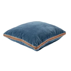Almofada BAREL azul escuro 45x45cm