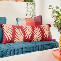 Almofada bordada YUCATAN 30x80cm