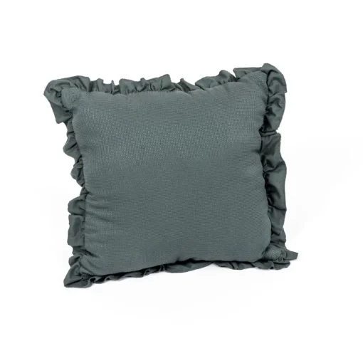 Almofada CHESTER azul com folho 45x45cm