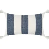Almofada com riscas HARBOR azul 30x50cm