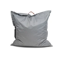 Almofada de chão impermeável cinza 130cm