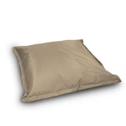 Almofada de chão impermeável taupe 130cm