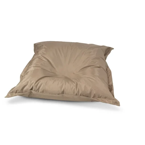 Almofada de chão impermeável taupe 130cm