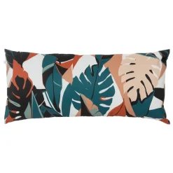 Almofada de Exterior Decoração Folhas 35x75cm