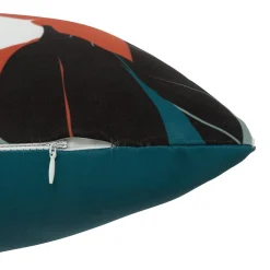 Almofada de Exterior Decoração Folhas 35x75cm