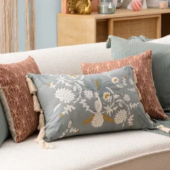 Almofada decorativa bordada WILD ROMANCE 38X58cm