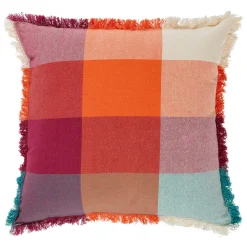 Almofada decorativa com franjas YUCATAN 45X45cm