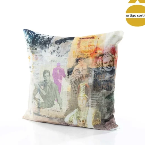 Almofada decorativa com padrão 45x2x45cm