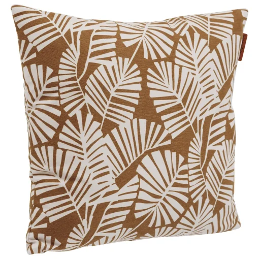 Almofada decorativa para exterior FYLIE castanha 40x40cm
