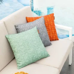 Almofada decorativa para exterior ADIYA verde 40x40cm