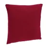Almofada decorativa vermelha 38x38cm