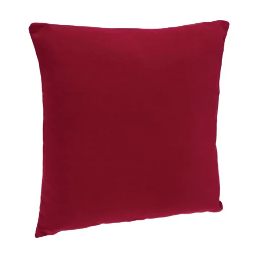 Almofada decorativa vermelha 38x38cm