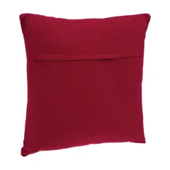 Almofada decorativa vermelha 38x38cm