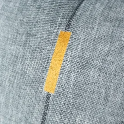 Almofada DOLCE RIVIERA cinza bordada 55x55cm