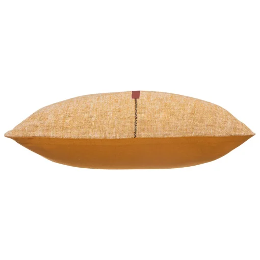 Almofada DOLCE RIVIERA ocre bordada 55x55cm