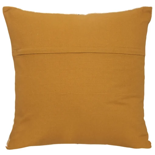Almofada DOLCE RIVIERA ocre bordada 55x55cm
