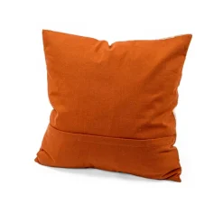 Almofada DOLCE RIVIERA terracota bordada 55x55cm