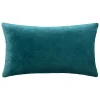 Almofada DOLCE veludo azul 38x58cm