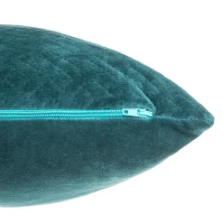 Almofada DOLCE veludo azul 38x58cm