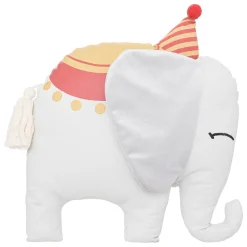Almofada elefante CIRCUS cinza com pompom