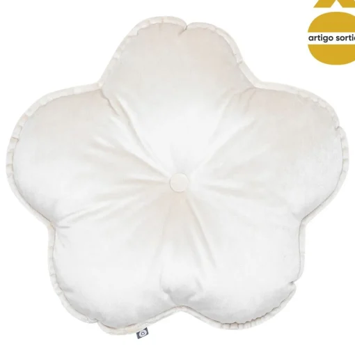 Almofada em forma de flor TWISTED LIME 6,5x45cm