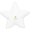 Almofada estrela pelo branco 39x39cm
