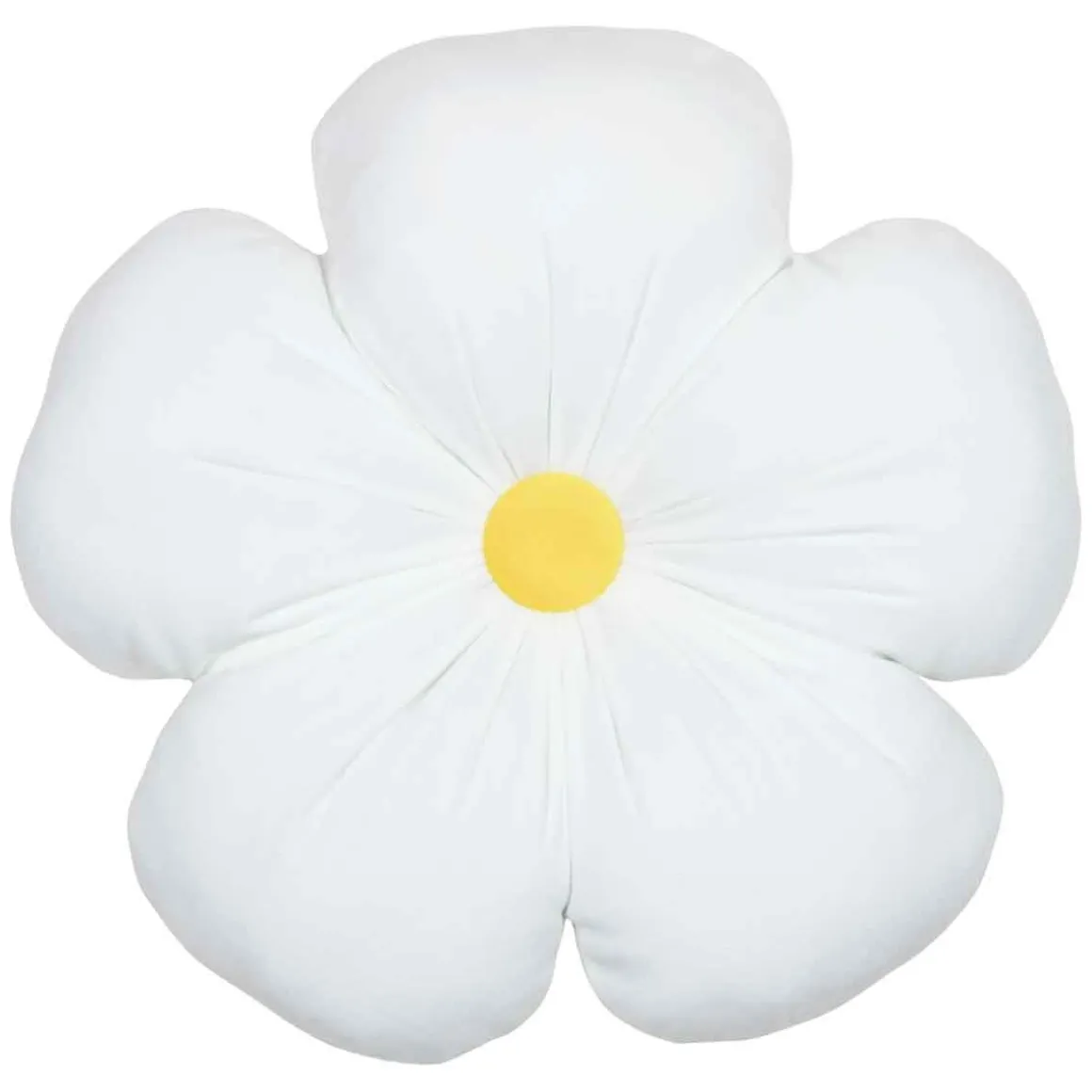 Almofada flor branca 40cm
