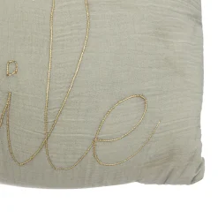 Almofada gaze verde smile 30x50cm