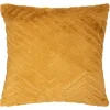 Almofada GEO ocre 45x45cm