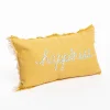 Almofada happiness HARBOR amarelo 30x50cm