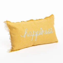Almofada happiness HARBOR amarelo 30x50cm