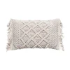 Almofada idylle FOLK macramé 30x50cm