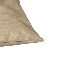 Almofada impermeável taupe 45x45cm