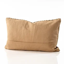 Almofada INUIT riscas cru e preto 30x50cm