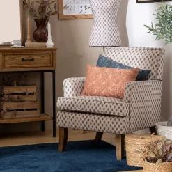 Almofada JACQUARD stonewash rosa velho 30x50cm